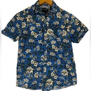 Denim & Flower Ricky Singh Floral Short Sleeve Shirt size S